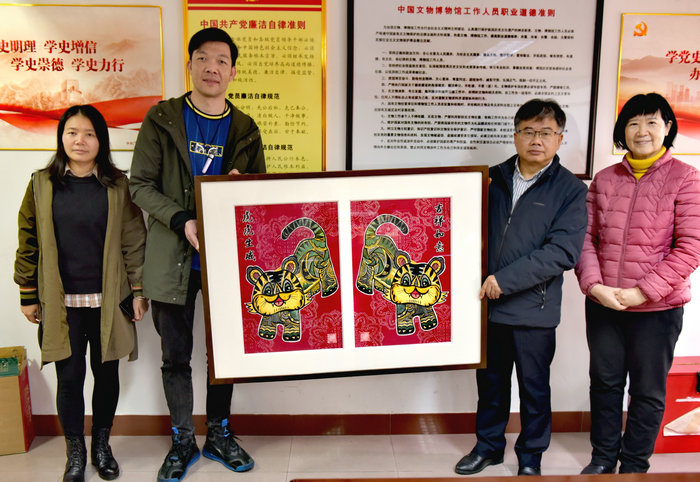 虎虎生威！順德木版年畫新作喜迎新春