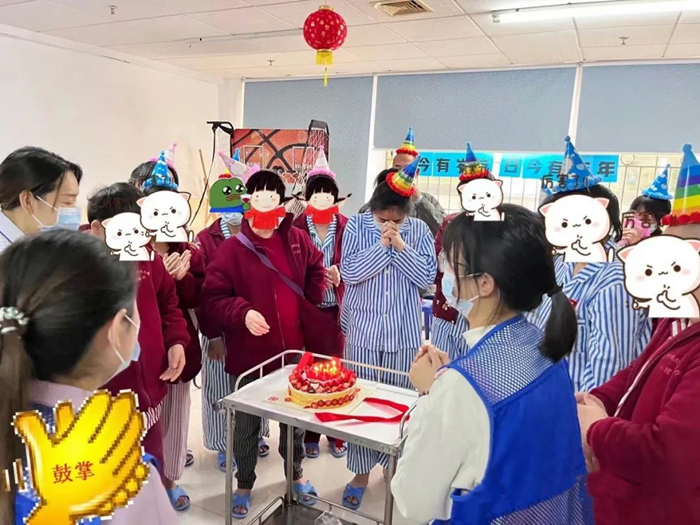 人文關懷暖在心，順德區伍仲珮紀念醫院為患者慶生