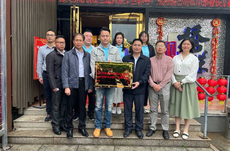 大良對口幫扶展銷點，讓古水鎮食材走進順德千家萬戶