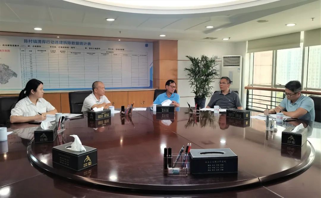 德勝基金會與陳村鎮政府召開社區公益工作座談會