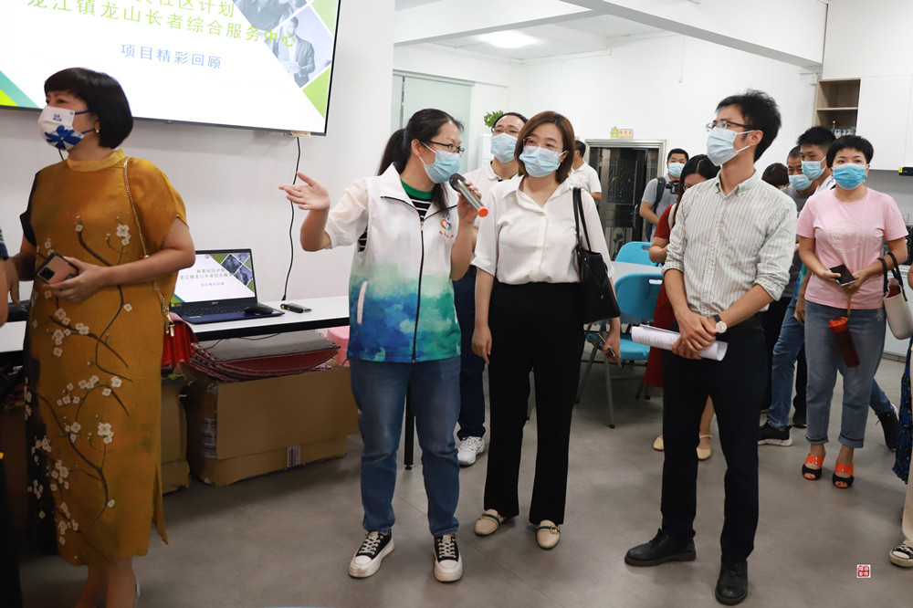 “和美社區·幸福家園”采風體驗活動來到龍江