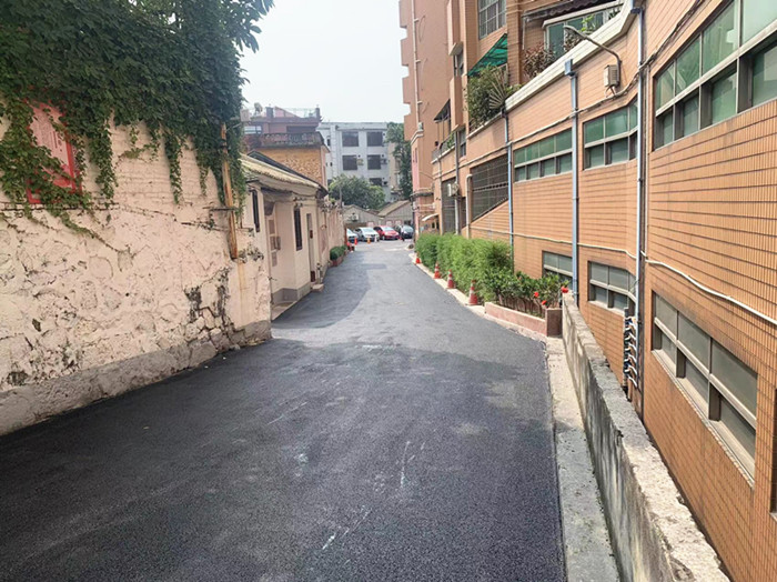 大良文秀老舊小區道路大變樣 居民：騎車不再顛簸