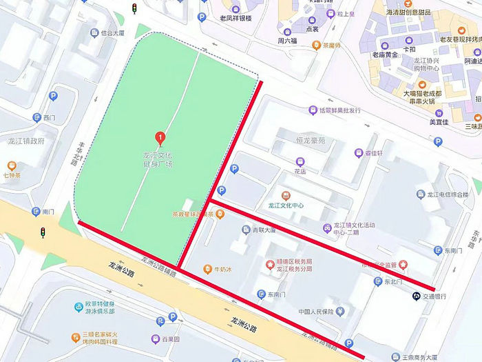 有演練！龍江文化廣場周邊路段將交通管控