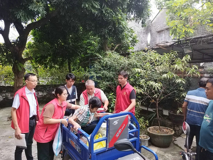 順德容桂：風雨同行，黨員干部奮戰防臺風一線