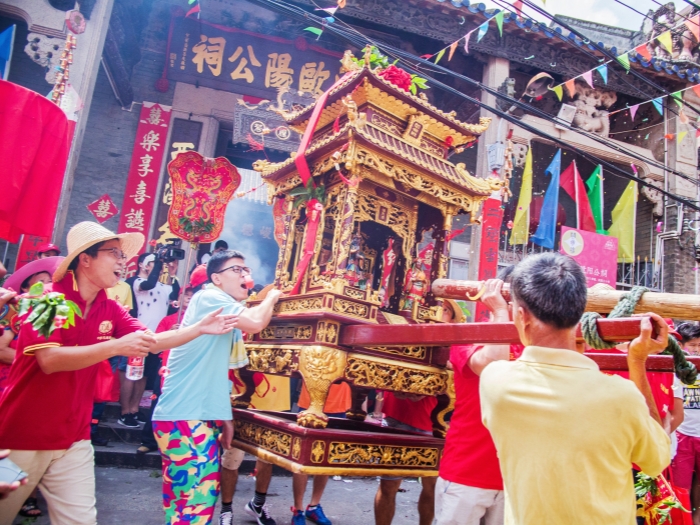 超震撼！均安百年民俗關帝侯王出游盛事“鬧”全城