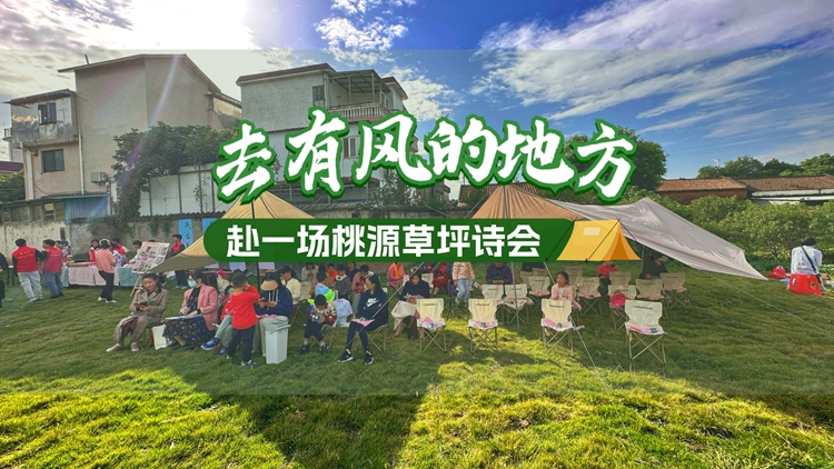 露營+詩歌，在龍涌口桃源芳草間品鄉(xiāng)村芳華