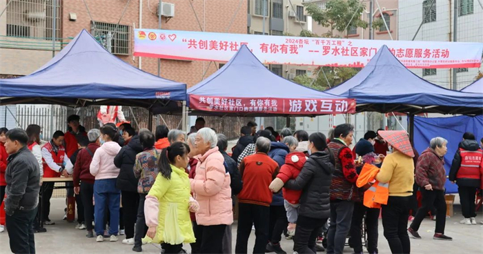 福氣送到啦！杏壇羅水迎春“趕集”超熱鬧