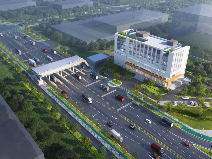 佛山市綜合保稅區建設加速！路網及停車場動工建設