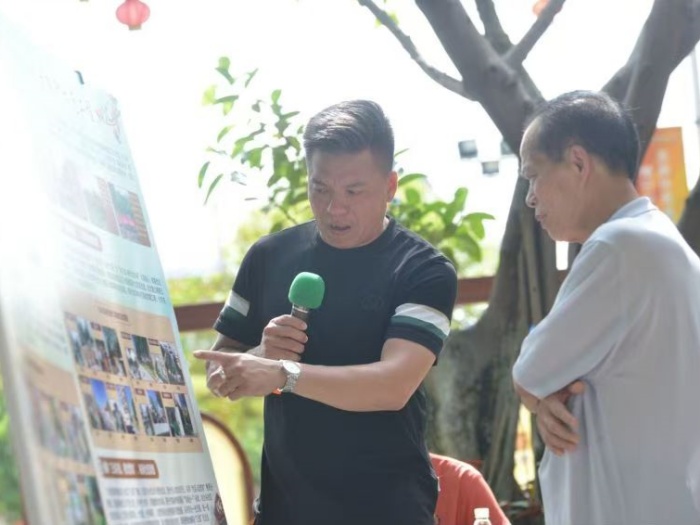 均安“十村示范”項目社區宣講活動走進沙頭