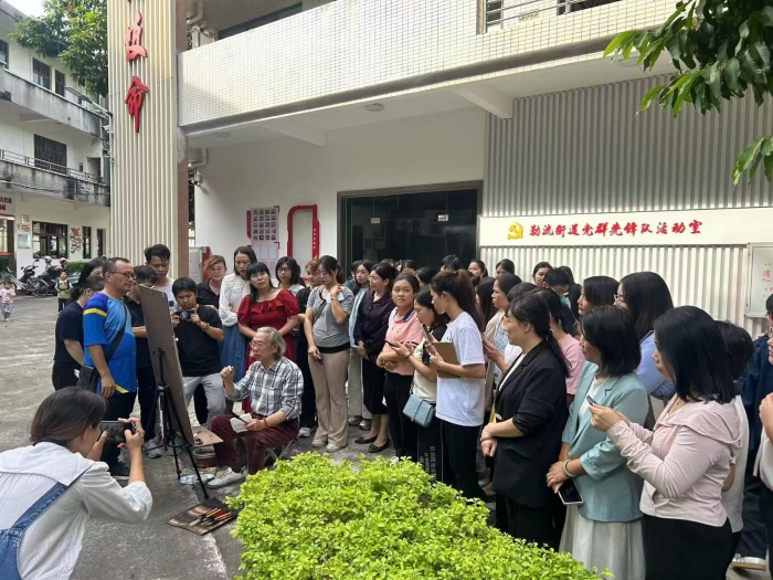 翰墨飄香！勒流舉行中小學(xué)幼兒園美術(shù)教研活動(dòng)