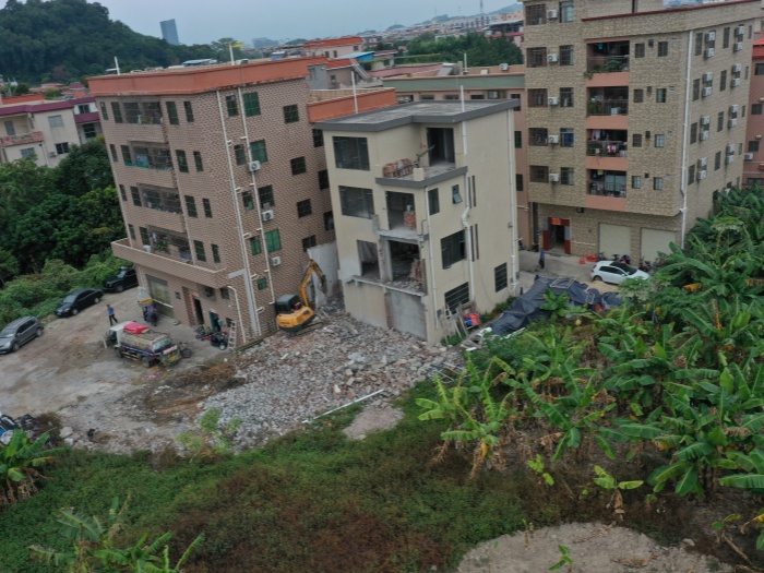 勒流：動真格，出重拳，整治違章建筑