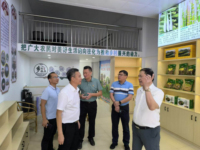 走訪調研共謀發展，肇慶橫山鄉村振興留下倫教足跡