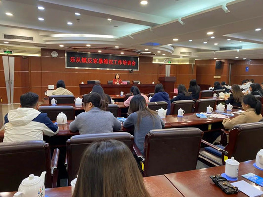 斬斷陰霾！樂從開展反家暴維權工作培訓會