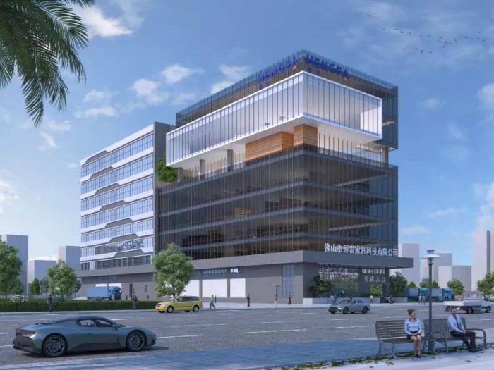 定位高端辦公家具市場！龍江又一家具項目落地動工