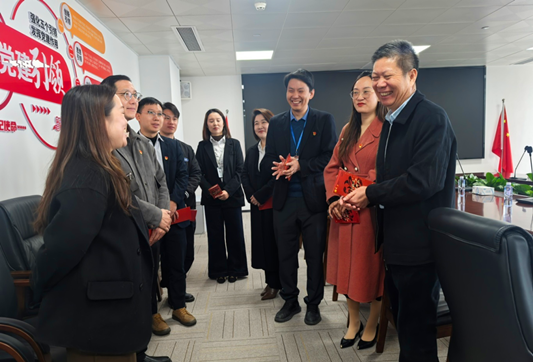 新春暖企，擴(kuò)大佛山新城企業(yè)“朋友圈”