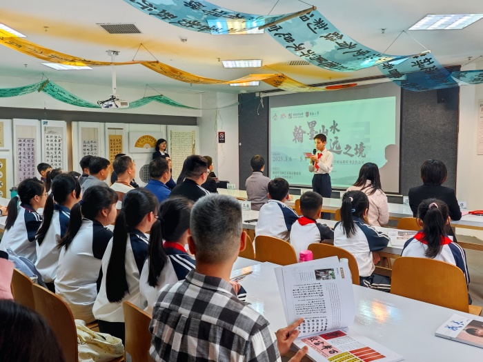 將山水融入筆墨！順德區富教小學“小書法家”辦展啦