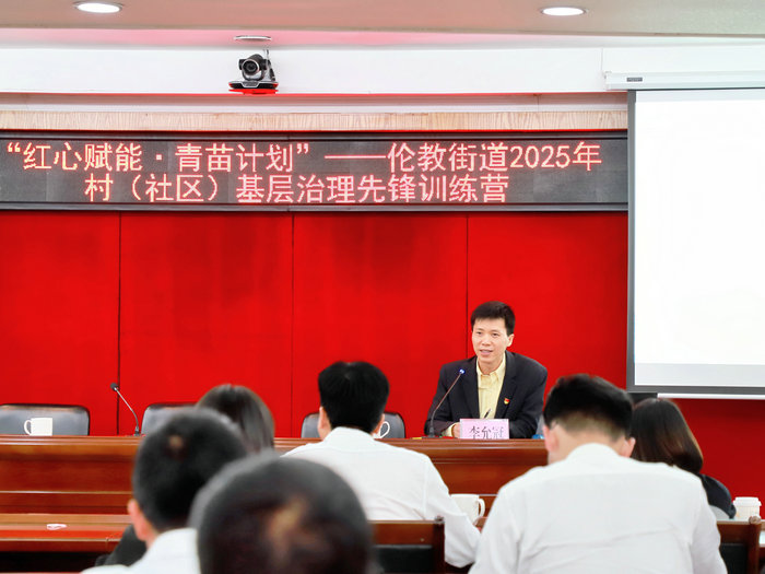 理論實戰雙賦能！倫教開展集訓鍛造基層“治慧先鋒”