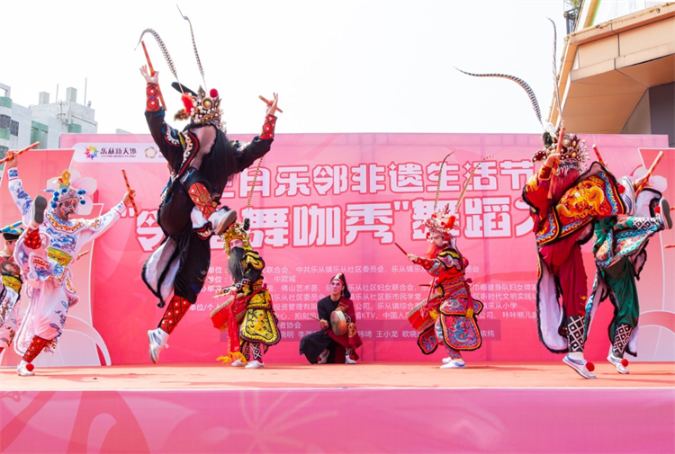 500人共舞！樂從這個街坊舞臺“燃爆”了