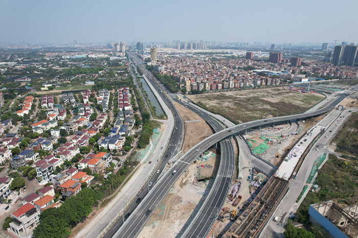 華陽路立交（佛陳路節點）B、C匝道正式通車