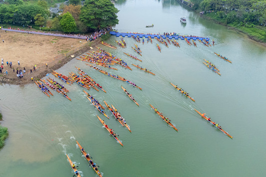 【視頻】群龍競渡！均安這場“水上馬拉松”太燃