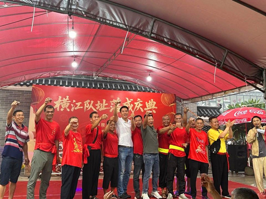 聚民心！陳村紺現橫江小組隊址煥新