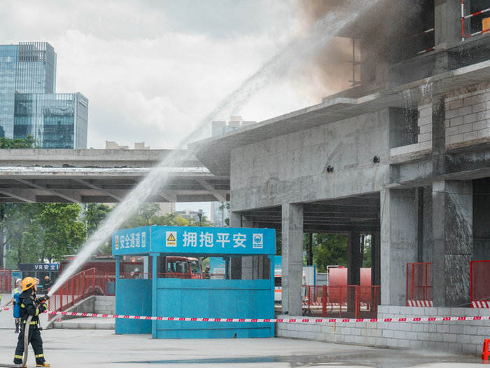 實(shí)戰(zhàn)演練不松懈！順德守牢房屋建筑工程“安全紅線”