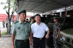 省軍區司令員高度評價容桂基層民兵組織建設