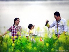 順峰山公園：油菜花開的美景