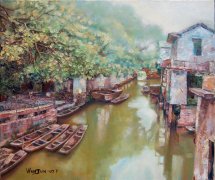 似水的歲月（油畫風景）