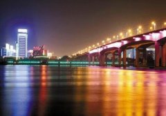 容桂水道兩岸亮起夜燈
