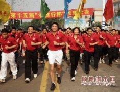 勒流長跑15載，15年的堅持