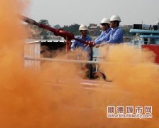 緊急演練：燃?xì)廨斔凸苤穑?15分鐘撲滅