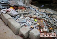倫教新建一收納點，建筑垃圾專用