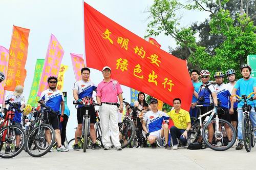 20公里、200人騎車享盡人文與生態(tài)