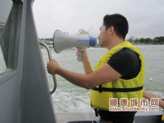 打擊盜砂，百人隊伍昨日“出戰”！