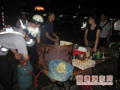 為逃執(zhí)法，竟用熱水潑城管