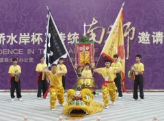 龍江南獅賽巾幗不讓須眉