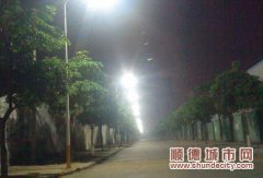 36盞路燈，照亮集約工業區扶東路