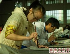 社會力量參與，即席揮毫更精彩