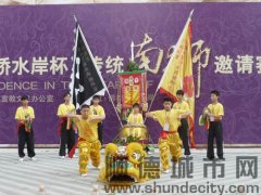 6歲男童南獅邀請賽中露身手