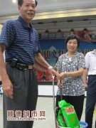 大良：北區老人喜領長壽米