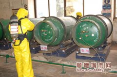 羊額水廠氯氣泄露？演練急救！