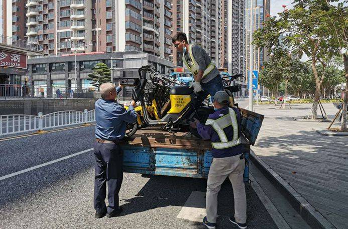 未經審批投放共享電動車？容桂城管：清理！